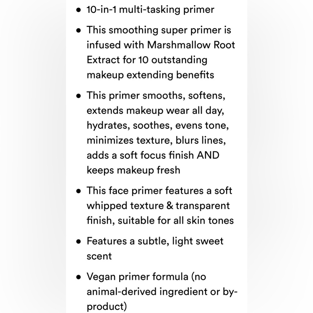 NYX  MARSHMELLOW Primer (2)  1.01 fl. oz. - Picture 2 of 3